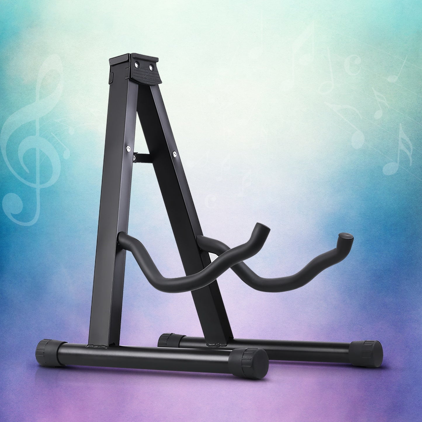 ALPHA Folding Acoustic Guitar Stand Bass Floor Rack Holder  Pack