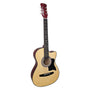 38in Cutaway Acoustic Guitar with guitar bag - Natural