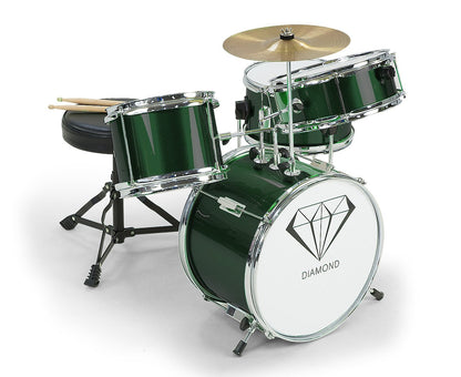 Children's 4pc Drumkit - Green