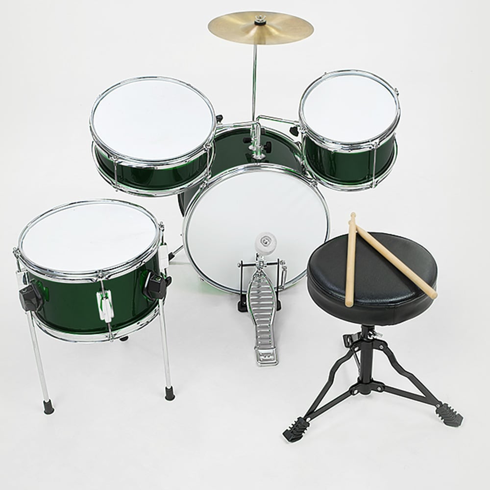 Children's 4pc Drumkit - Green