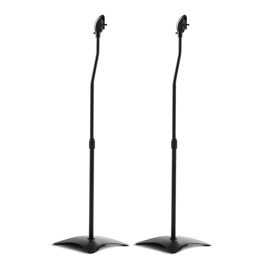 Set of 2 112CM Surround Sound Speaker Stand - Black