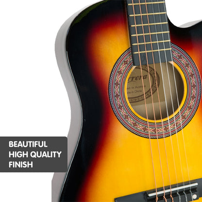 Karrera Childrens Acoustic Guitar Kids - Sunburst