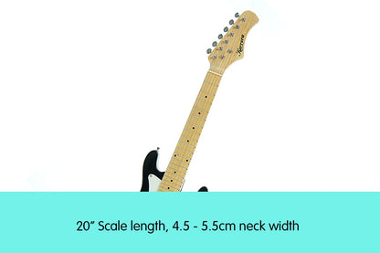 Karrera Electric Childrens Guitar Kids - Black