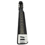 Karrera 29in 6-String Lap Steel Hawaiian Guitar - Black