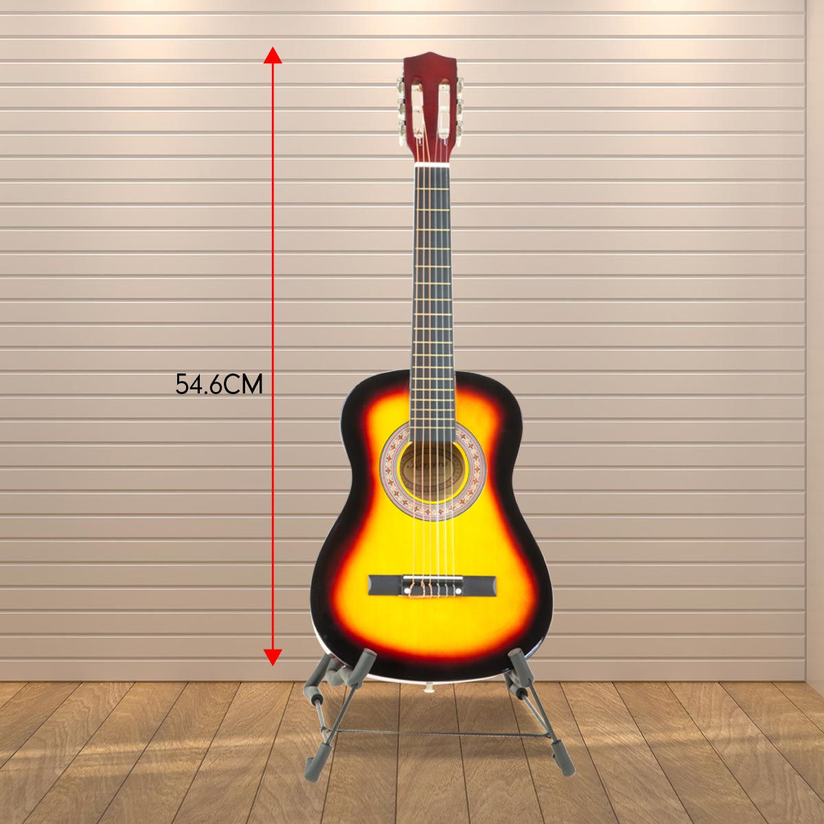 Childrens Guitar Karrera 34in Acoustic Wooden - Sunburst