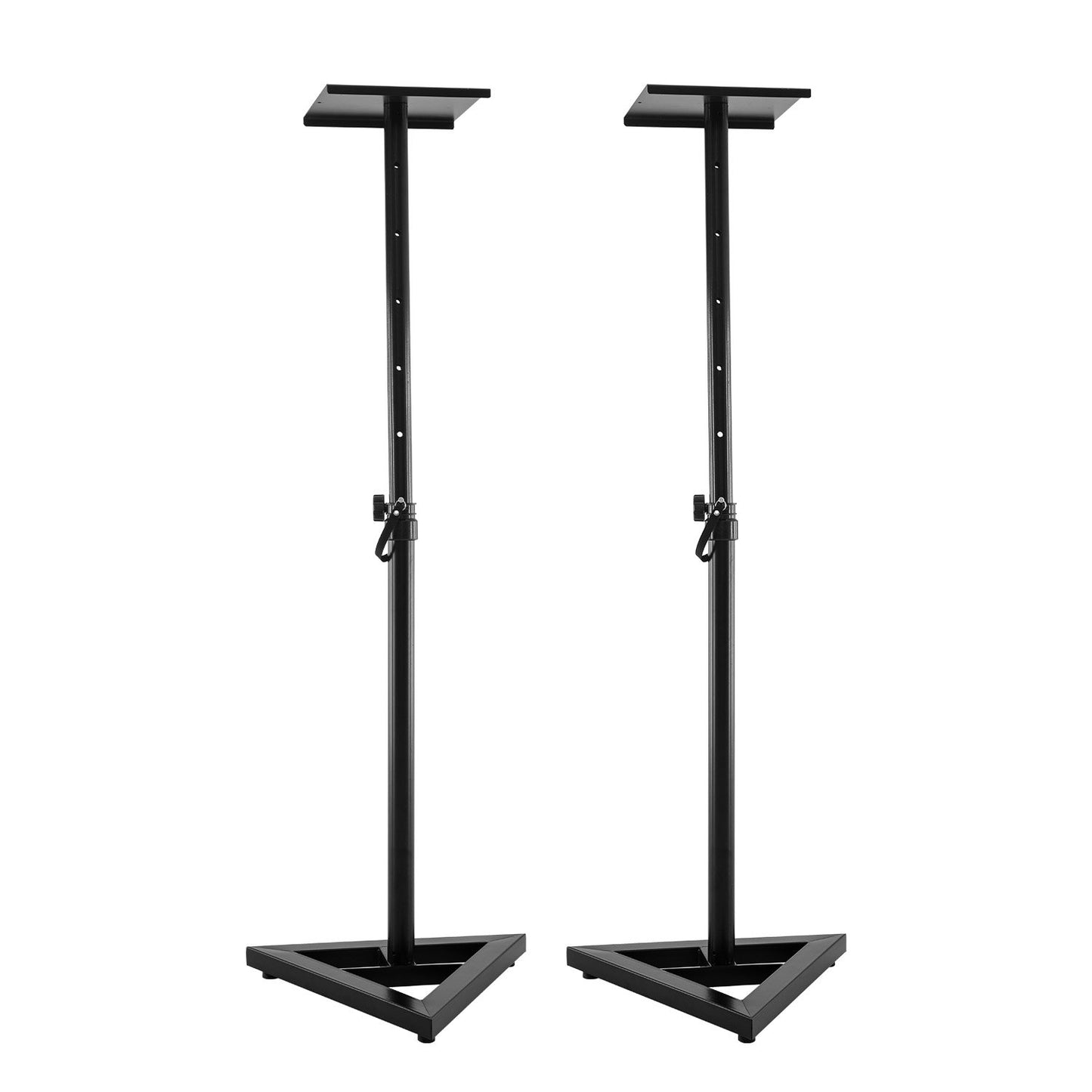 Karrera Adjustable Floor Speaker Stand Surround Sound - Black